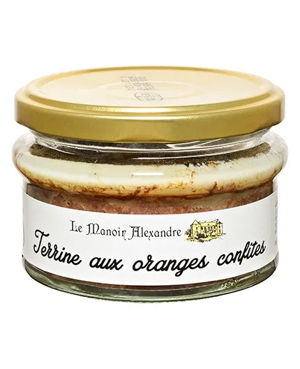 Terrine aux Oranges Confites - Le Manoir Alexandre