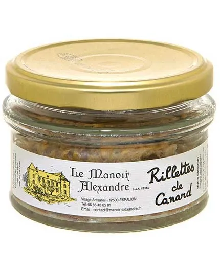 Rillettes de Canard - Le Manoir Alexandre