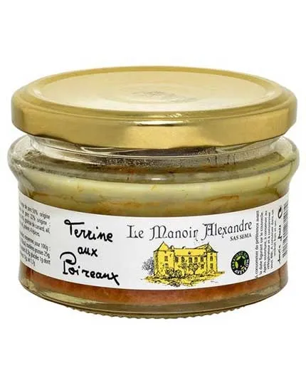 Terrine aux Poireaux - Le Manoir Alexandre