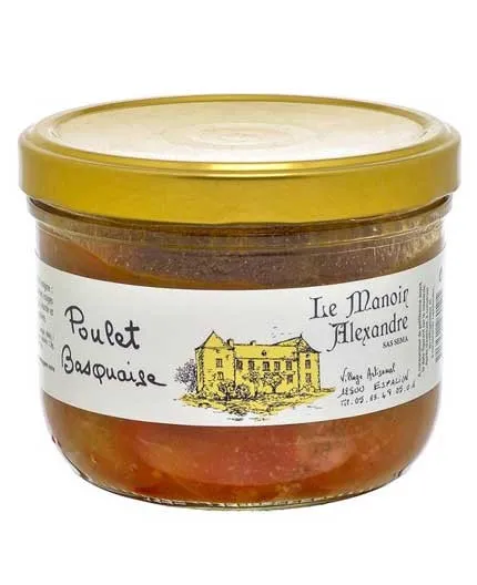 Poulet Basquaise - Le Manoir Alexandre
