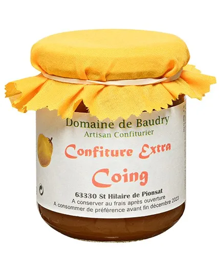 Confiture extra de coings - Bocal 250g