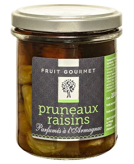 Pruneaux et Raisins Parfumés à l'Armagnac - Le Manoir Alexandre